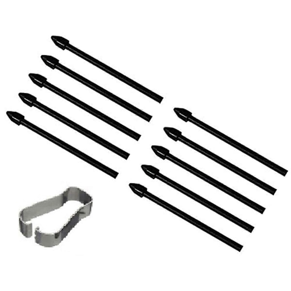 10 stk. Stylus-tupper Stylus Refill Spen Refill for Galaxy Tab S6Lite S6/S7/S7/S8 Note10/Note20