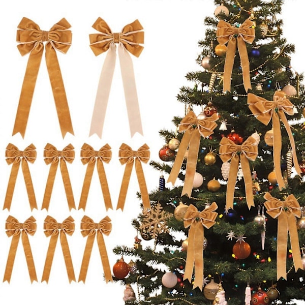 Julgransrosett Julrosett Dekorativ Julgransdekor Återanvändbar Julgransprydnad Julkransrosett för Helgdagar