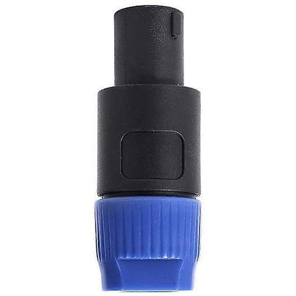 8 kpl Audio-kaapelisovitinliittimiä, 4-napainen audio-kaiutinliitin Twist Lock, yhteensopiva Speakonin kanssa