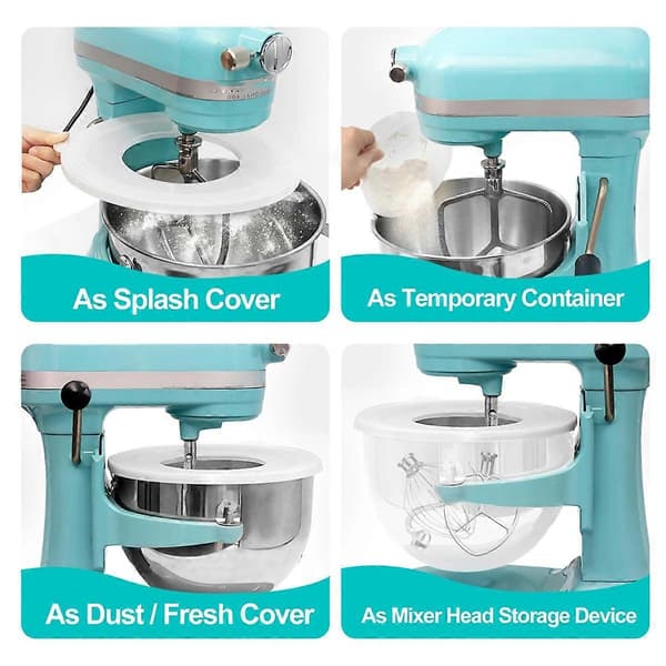 6QT Rustfri Stål Røreskål Erstatning til KitchenAid Røremaskine