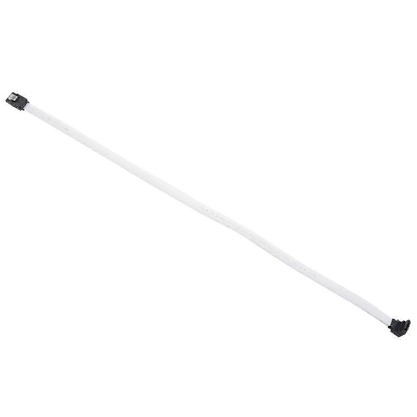 8kpl 50CM SATA 3.0 III SATA3 7-nastainen datakaapeli suorakulma 6Gb/s SSD-kaapelit HDD-kiintolevyn datajohto w -X