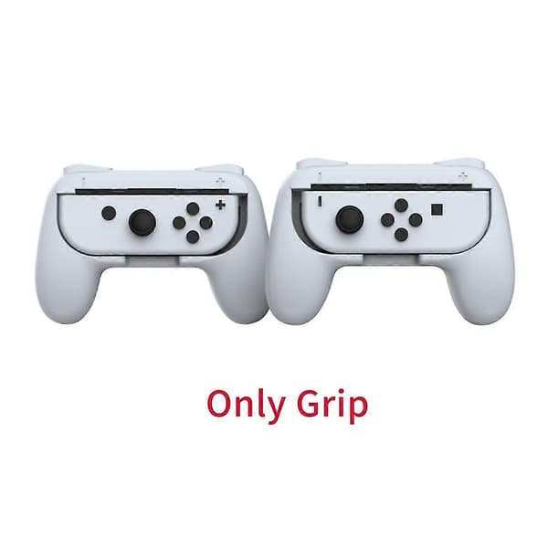 Multifunktionell Uppgraderad -851b Bekväm Grepphandtag Ns Joycon Mini Grepphandtag, vit