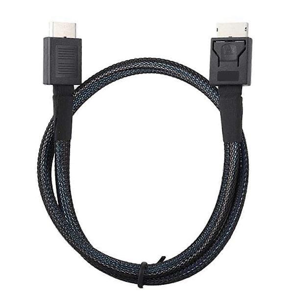 PCIE4.0 MINI SAS Kabel 24Gbps Oculink Dataforlængerkabel SFF-8611 til SFF-8611 Server Dataoverførsel