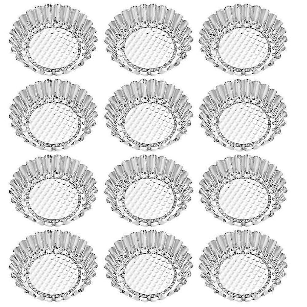 Eggekakeform for baking, Mini terteform i rustfritt stål