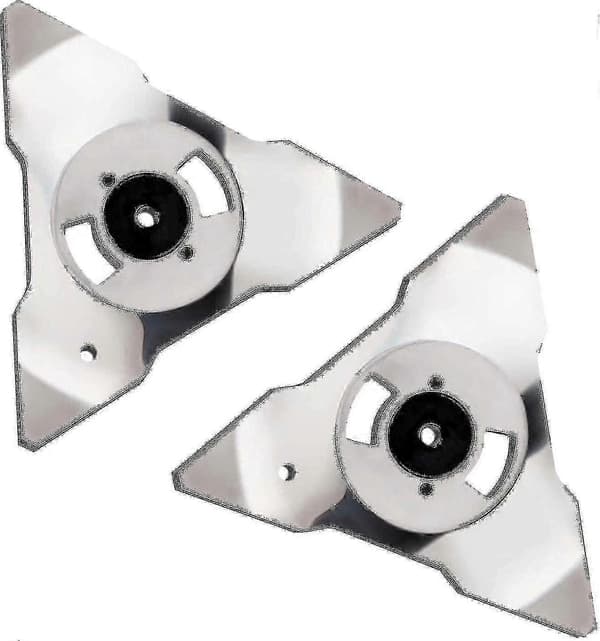 2-pakning Robomow Erstatningsblader – Rustfritt stål for RS/TS/MS/RC/TC/MC Robotgressklippere