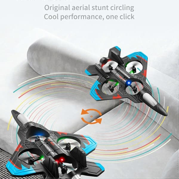 4DRC V32 RC Flygplan EPP Quadcopter Jaktplan Leksak Glidflygplan Fjärrkontroll Flygplan RC