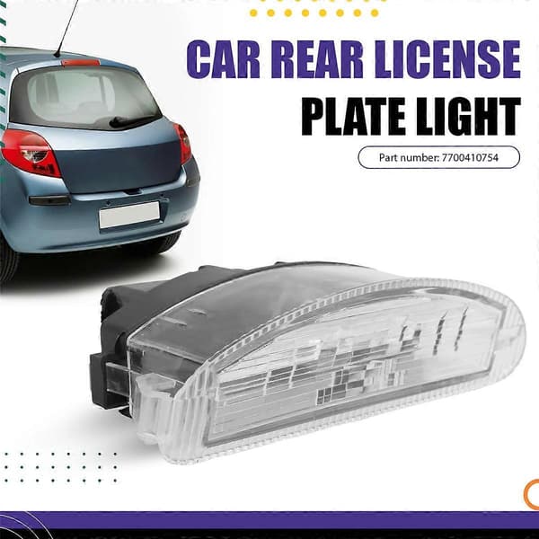 Bil LED Nummerplåtslampa för MK2 7700410754
