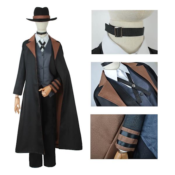 Xie Nuo Jingzi Dazaiji Nakahara Nakaya Cosplay-asu täysi set style1 l