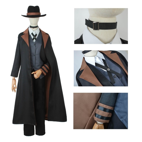 Xie Nuo Jingzi Dazaiji Nakahara Nakaya Cosplay-asu täysi set style1 m