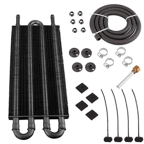 Auto A/C Aircondition Rørformet Kondensator Aluminiumlegering 8-Rækkers Rør Kondensator Universal Bil Modifikation