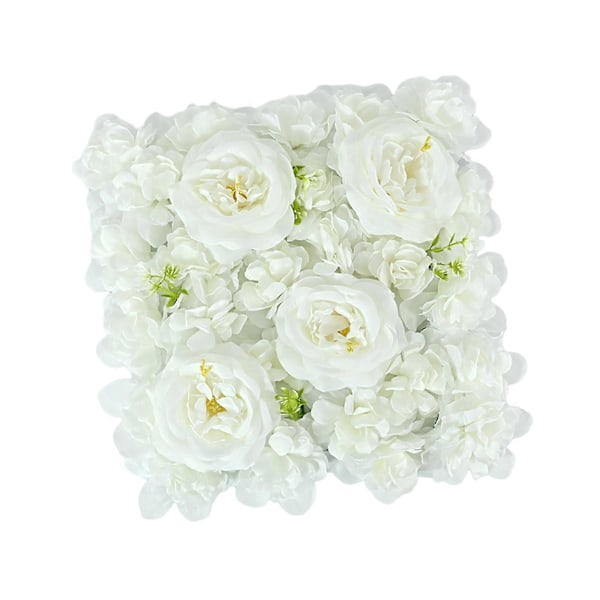 Konstgjord Blomsterväggpanel Fotobakgrund DIY Alla Hjärtans Dag Dekorationer för Hemfest Evenemang Scendekor