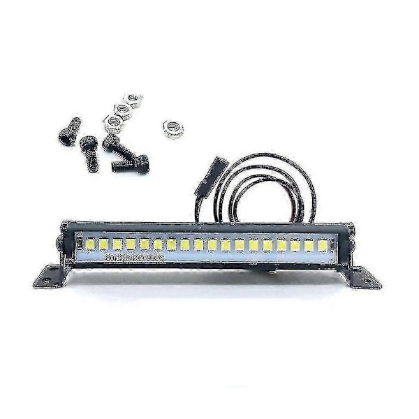 83mm 18 Led Lys Bar Taklampe Lys For 1/10 Rc Crawler Bil Axial Scx10 Trx4 D90 Oppgraderingsdeler