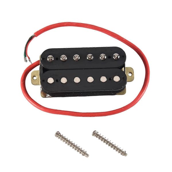 Elektrisk Gitarr Humbucker Alnico V Pickup Svart