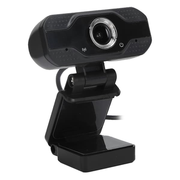 1080P Webkamera Full HD Webkamera med Støyreduserende Mikrofon Multifunksjonell Base