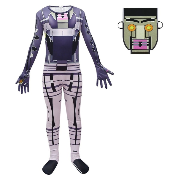 Skibidi Toalett Cosplay Kostym Tv Man Kamera Man Kostym Spel Skibidi Dop Ja Ja Ja Toalett Halloween Jumpsuit För Barn Presenter I 130