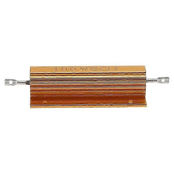 100W effektmotstand, gull aluminiumskledd 8 Ohm 8R