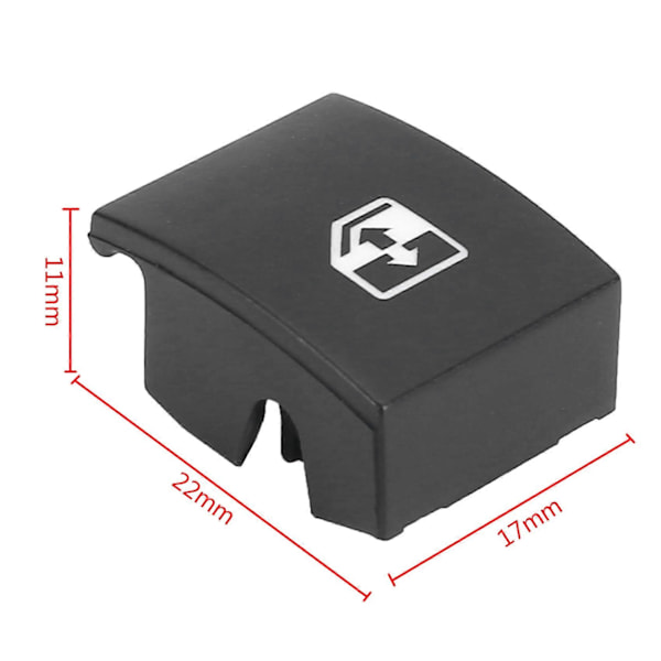 4 kpl Sähköikkunan kytkin painike suojus 13228881 OPEL MK5 H 04-10 ZAFIRA B 05-11/TIGRA B 04-09