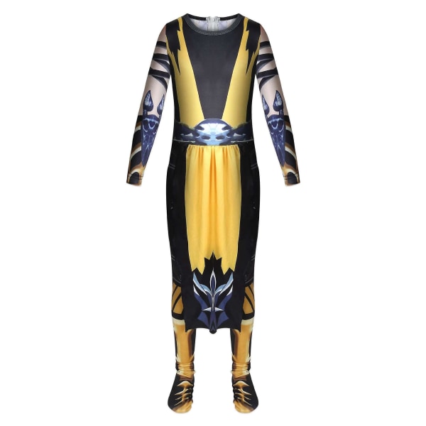 Børne Halloween kostumer Mortal Kombat Legends Cosplay Bodysuit Drenge Karneval Festtøj og hovedbeklædning Fancy Disguise Jumpsuit 120