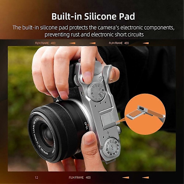 Tommelfingergreb til Fuji X-M5 Kamera Tommelfingergreb X-M5 Kamera Tommelfingergreb B