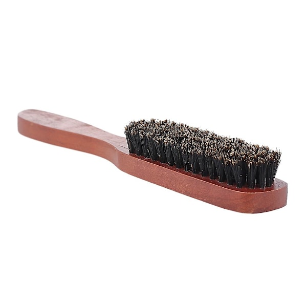 Herre Skægbørste Træ Mustache Kam Mandlig Barberbørste Multifunktionel Ansigtsbørste