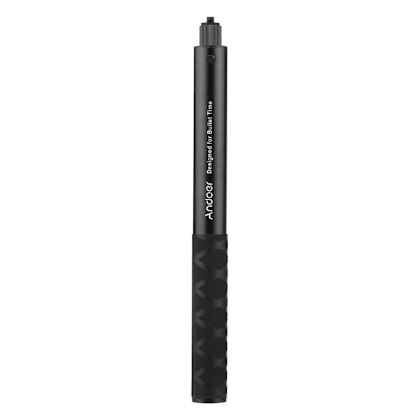 Andoer Usynlig Selfie Stick 1/4 Tomme Skrue 28cm-110cm Justerbar Længde til Insta360 ONE X2/X3/ EV