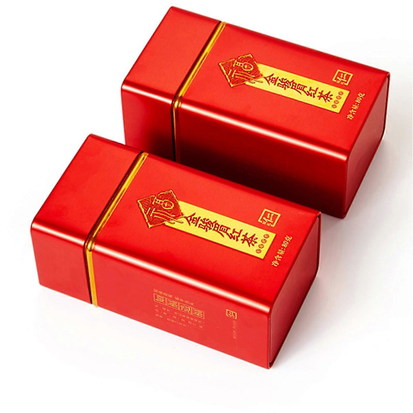 Wuyi Mountain Spesialitet Jinjunmei Sort Te med Metallboks Emballasje Jin Jun Mei Sort Te Honning Smak