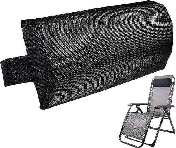 Nakkepude til liggestol og hvilestole 1pc Black