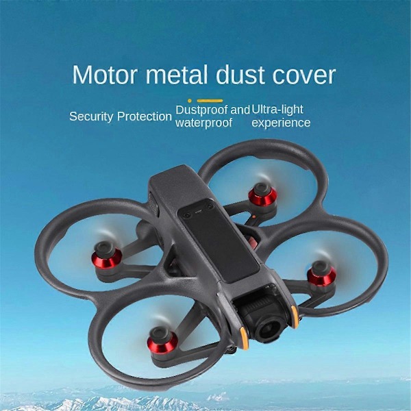 Lämplig för AVATA 2 Motorskydd, Motorskydd Skyddskåpa, Svart