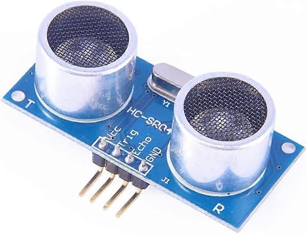 5 stk. HC-SR04 Ultralyd Avstandsmodul Avstandsmåling Transduser Sensor