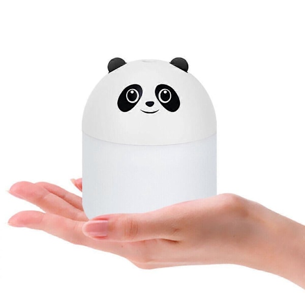 Syv farve LED CUB luftfugter hjem USB plug-in lille natlampe Skrivebord støjsvag luftrenser aromaterapi maskine
