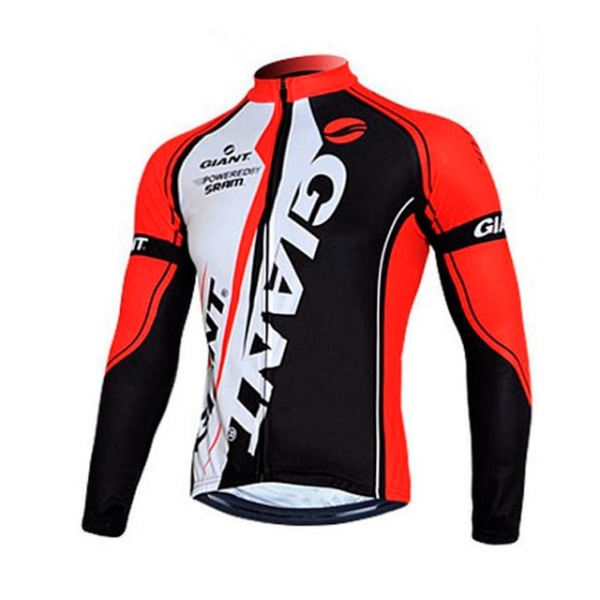 2023 GIANT Cykeltröja Set Höst Långärmad Ropa Ciclismo Cykelkläder för män Cykelkläder MTB Road Bike Suit Maillot Pink M