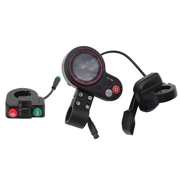 Tumgas LCD-display + Strömbrytare för Kugoo M4/M4 Pro