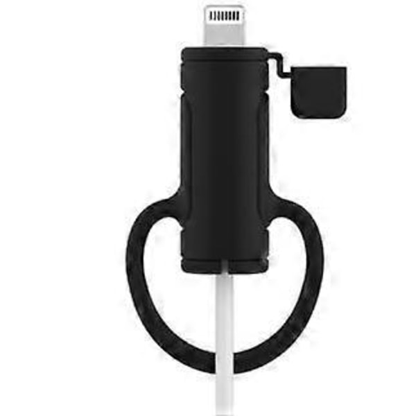2-i-1 Datakabel Skydd, Laddarkabel Skydd, Universellt Mini Datakabel Skydd, USB-Kabel Skydd för De Flesta Mobiltelefonkablar
