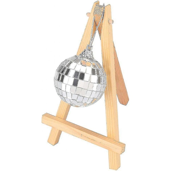 12 stk. 5 cm Spejl Diskokugle Spejl Party Juledekoration Med Stropper