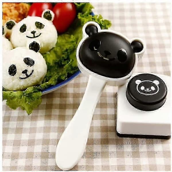 Onigiri-form for barn Panda Sushi-form Søt risballsett Tangkutter SZ