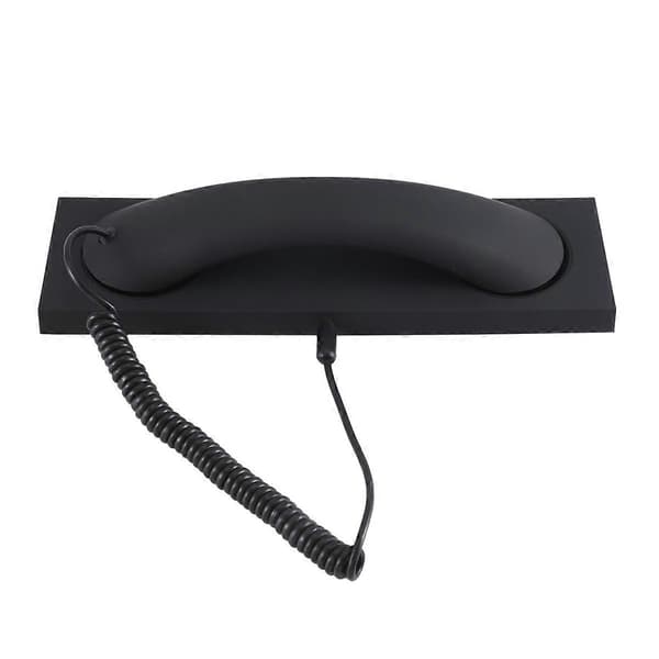 Universal Retro Telefonmottaker Håndsett Smarttelefon Samtale Headset 3.5mm Fasttelefon Mikrofon