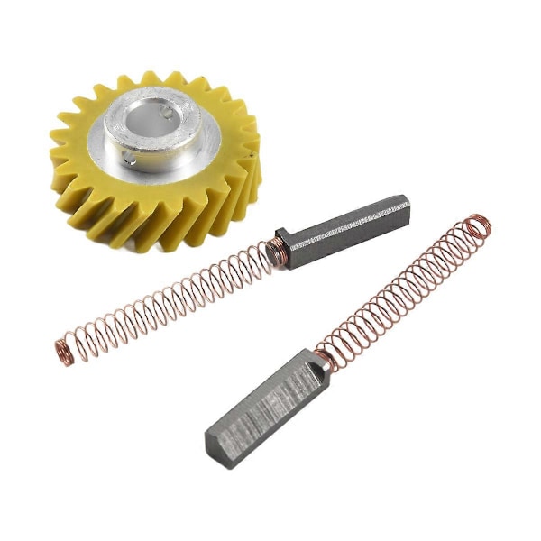 W10112253 9706416 Motorbørste W10380496 4162897 Mixer Snekkegear til Kitchenaid Stand & Et Par