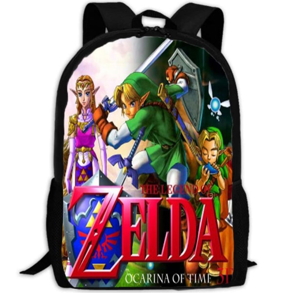 Spel The Legend of Zelda Breath of The Wild Barnryggsäck Kawaii Fritid Kindergarten Student Skolväska Bokväska Barnpresent style 4