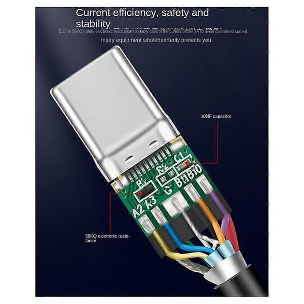 USB3.2 10Gbps Typ C-kabel USB A till Typ-C 3.2 Dataöverföring USB C SSD Hårddiskkabel PD 60W 3A Snabb