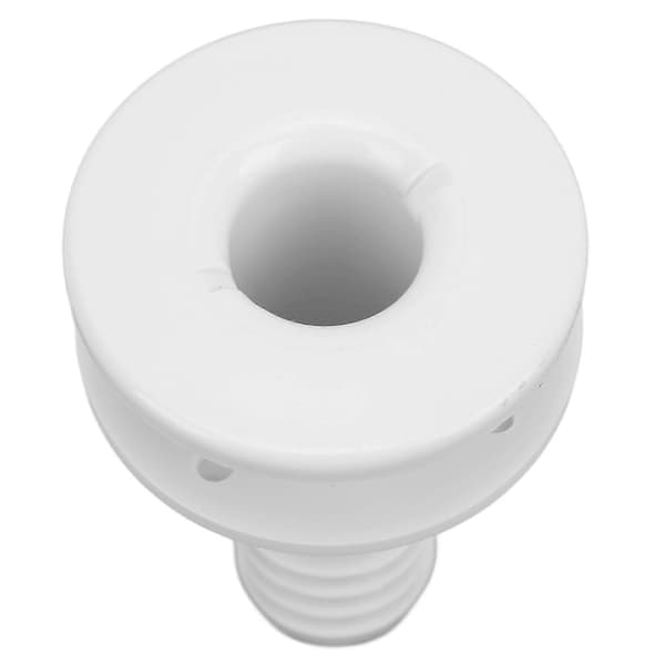 1/8 tomme Hvid Plastik Båd Gennem Skrog Fitting til Onboard VVS-system