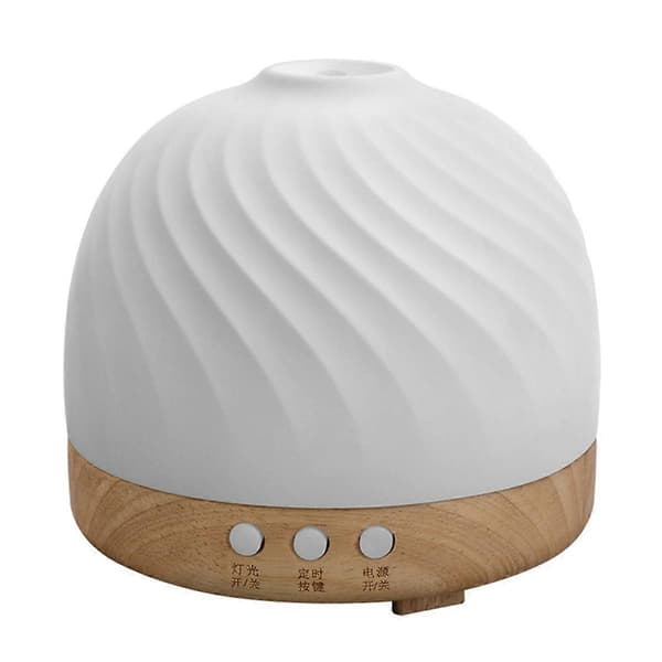 300ML Aromaterapi Maskin Stille Eterisk Olje Diffuser Atomiserende Luftfukter for Soverom Kontor
