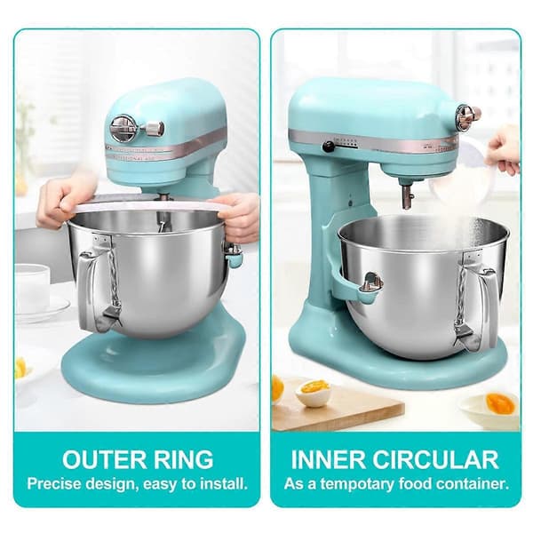 6QT Rustfri Stål Røreskål Erstatning til KitchenAid Røremaskine