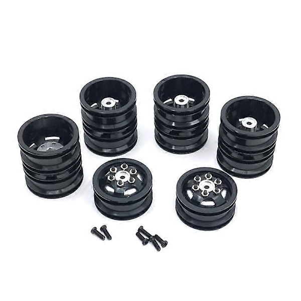 Dobbel Hjul Metall Felg Nav for B16 B36 Q63 Q64 6X6 6WD 1/16 RC Lastebil Bil Oppgraderingstilbehør P