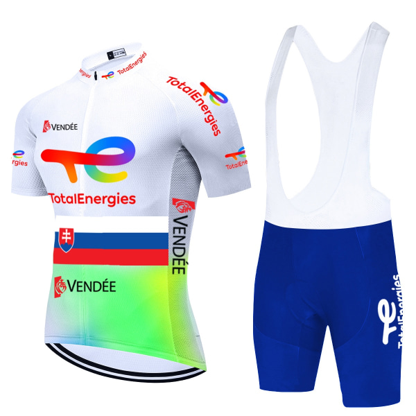 Total New Energies Equipacion Ciclismo Verano Hombre Sommersykkeltrøye Herre Roupa Ciclismo Masculino 20D sykkelklær 2022 Cycling Clothing 2 5XL