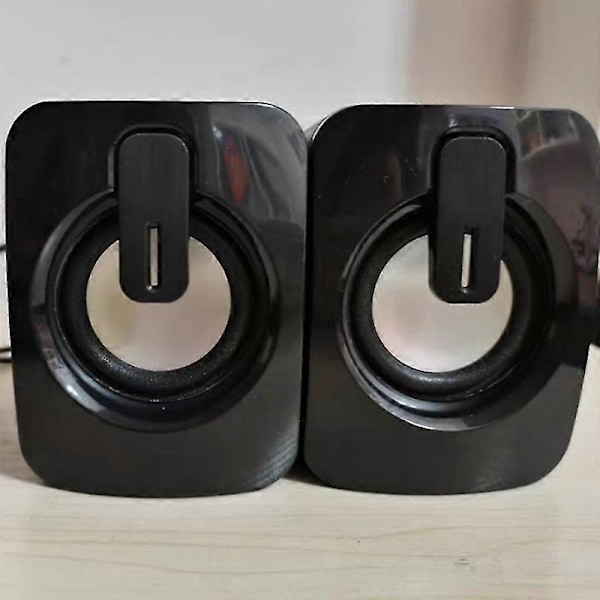 Tietokoneen kaiuttimet Stereo Kannettavan tietokoneen kaiuttimet Ei-Bluetooth Pöytätietokoneen PC-kaiuttimet Mini-kaiuttimet Multimedia Pari Kotelo