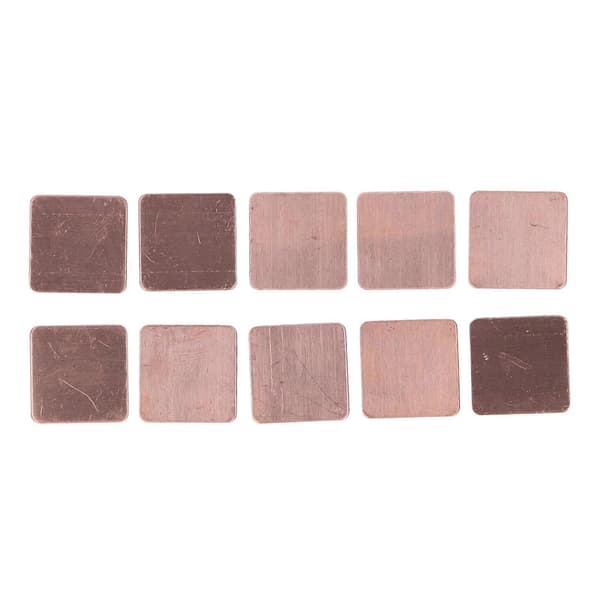 20 stk. 0,3 mm stærk termisk ledningsevne kobber termisk pude til bærbar CPU GPU