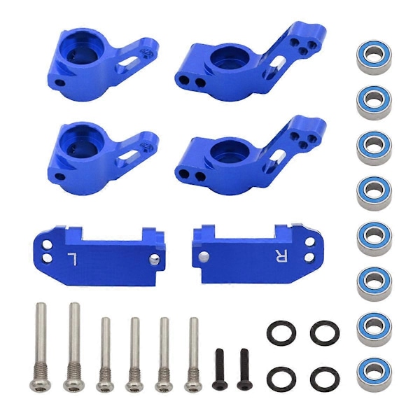 RC Bil Front C-sete Front Styrekopp Bakakselsete Kit for Traxxas 1/10 Slash 2WD RC Bil Oppgradering