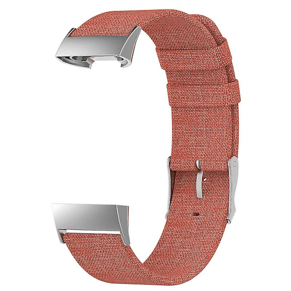 Smart Klocka Armband Canvas Band Ersättningsrem för FitbitCharge 3