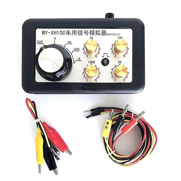 Bilsensor Signal Simulator, Bilsensor Signal Generator, Justerbar Modstand, Vandtemperatur