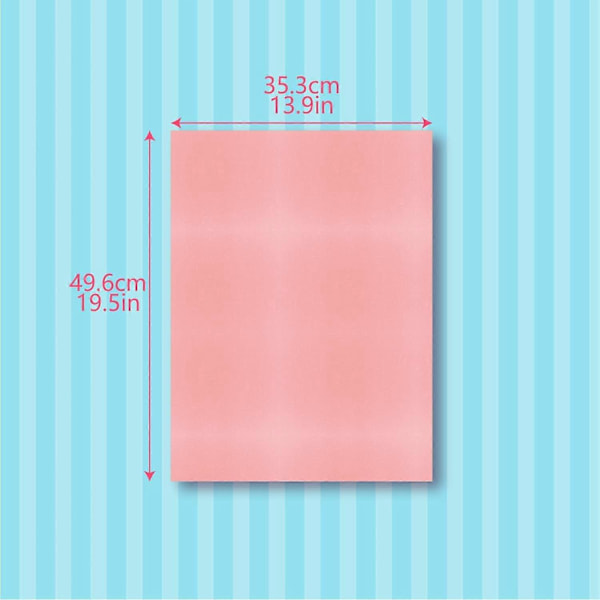 Roséguldfärgat presentpapper, 100 ark metalliskt presentpapper, används för bröllop, födelsedagsfester, babyshowers, pyssel, DIY, jul